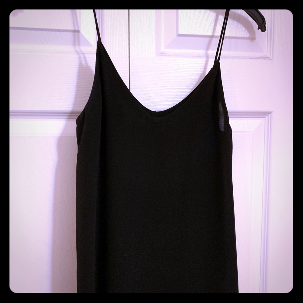Slinky black Zara blouse